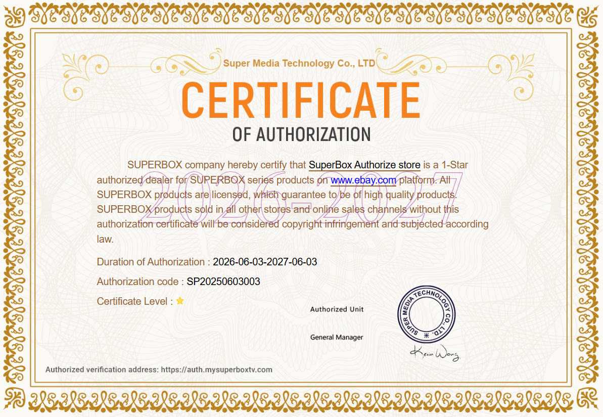 SuperBox S6 Ultra TV BOX – Authorized Distributor -Ship Same Day Can Message