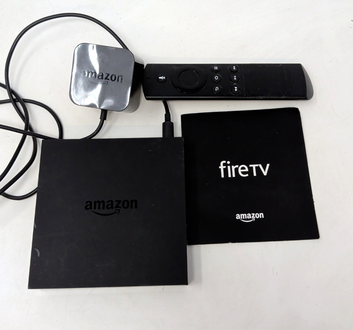 Amazon Fire TV 2nd Gen Model DV83YW 4K Streaming Box, Remote & Power fast ship