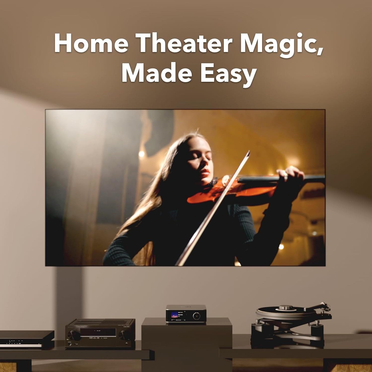 Ultra Music Streamer & Digital Preamp | 3.5″ Touchscreen, Compatible with Google