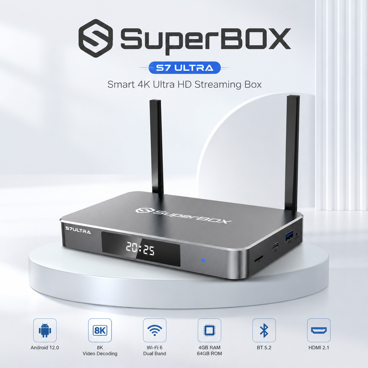 SuperBox S6 Ultra TV BOX Authorized Reseller Can Message To Me Ship Same Day