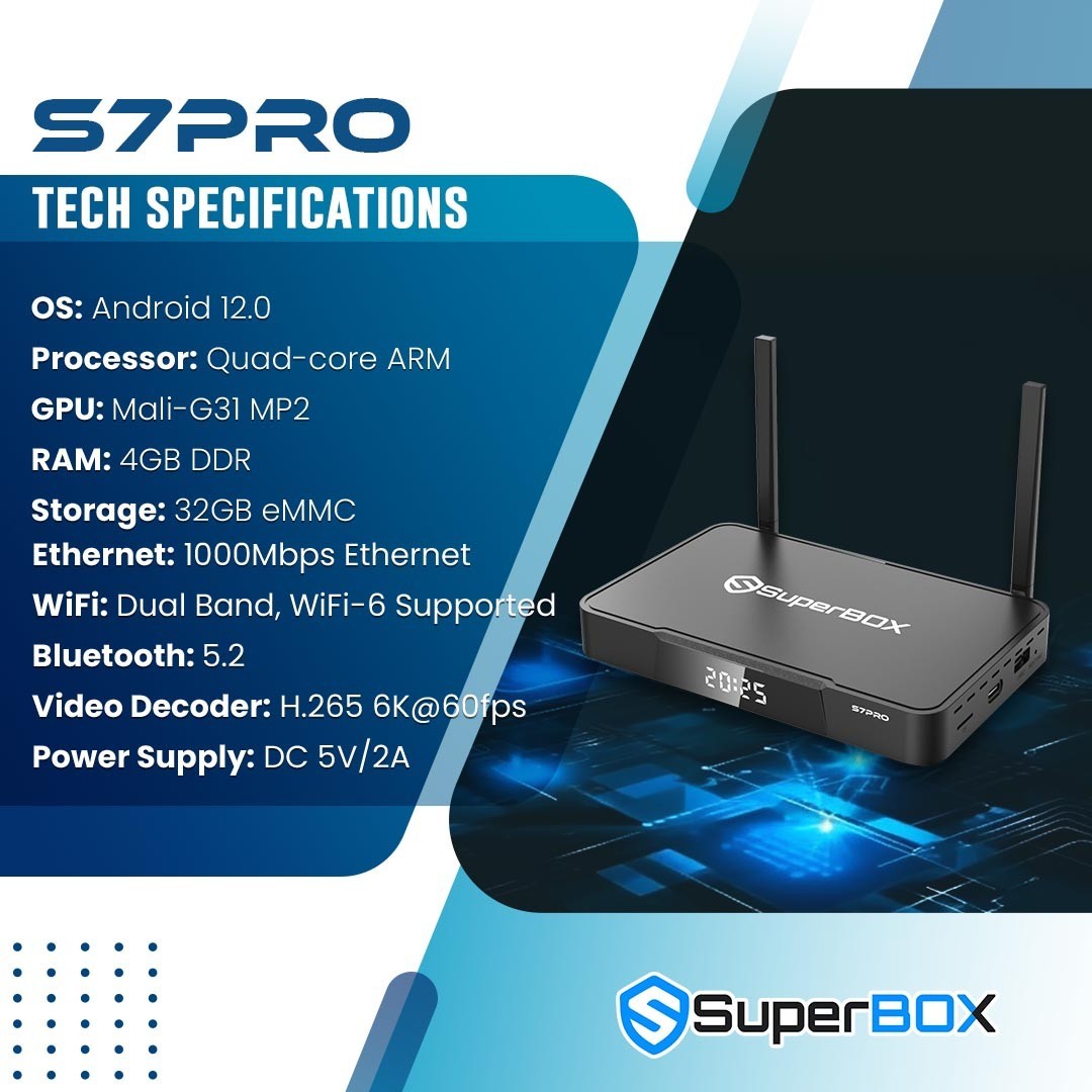 NEW RELEASE 💥 2026 SUPERBOX S7 PRO 💥 Newly Upgraded Fast Shipping AIR 💥