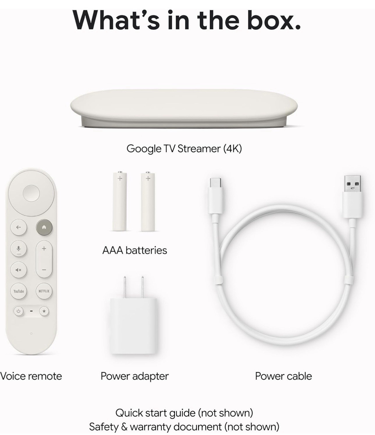 Google TV Streamer 4K – Fast 4K Streaming with Voice Control for Smart TV