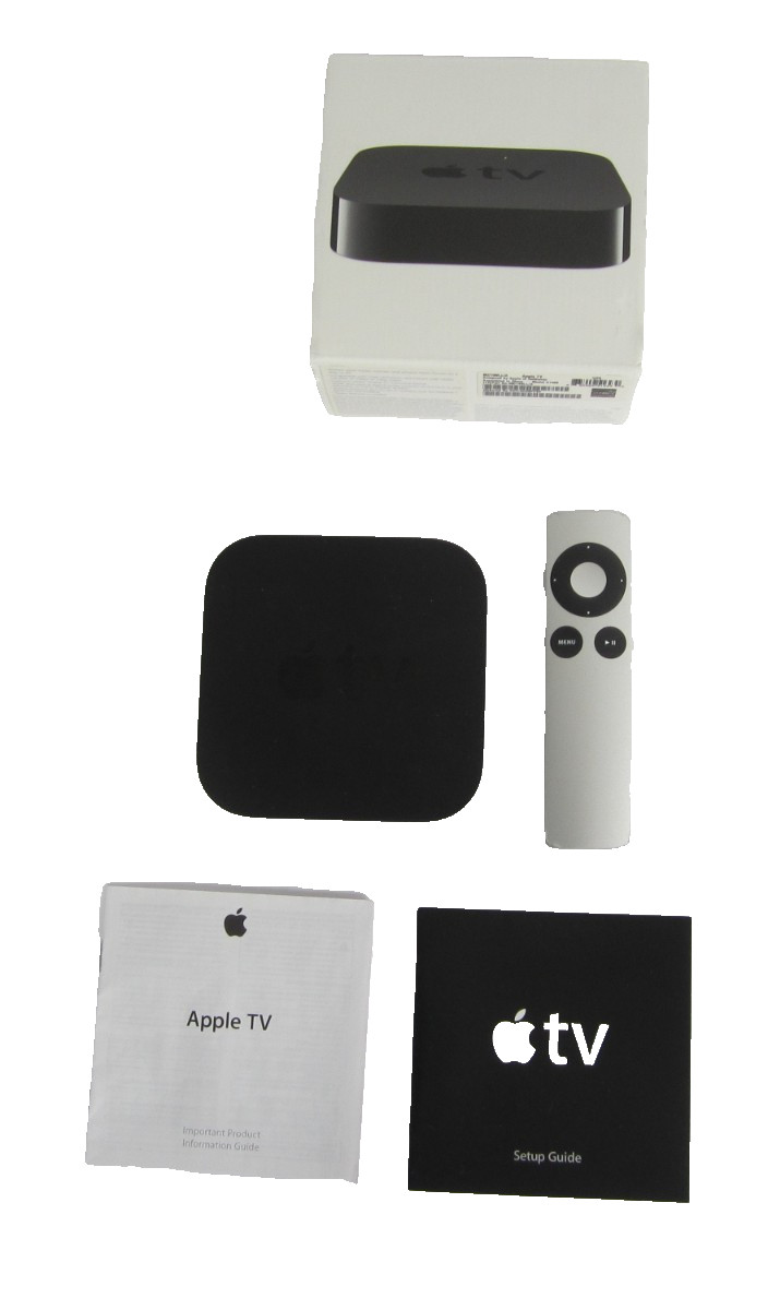 Apple TV (3rd Generation) 8GB Digital HD Media Streamer Black A1469 Working