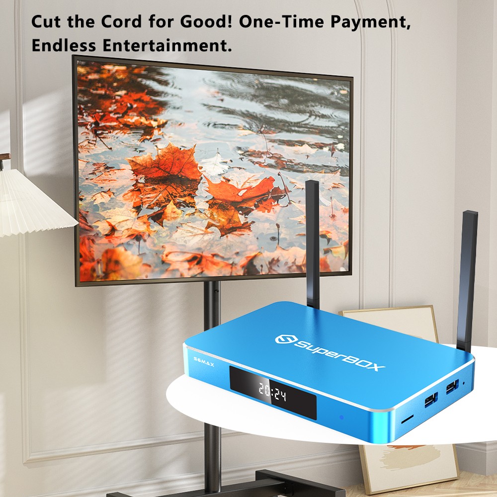 SuperBox S6 Max TV BOX Speech Control Quality Guarantee 100% Free Ship