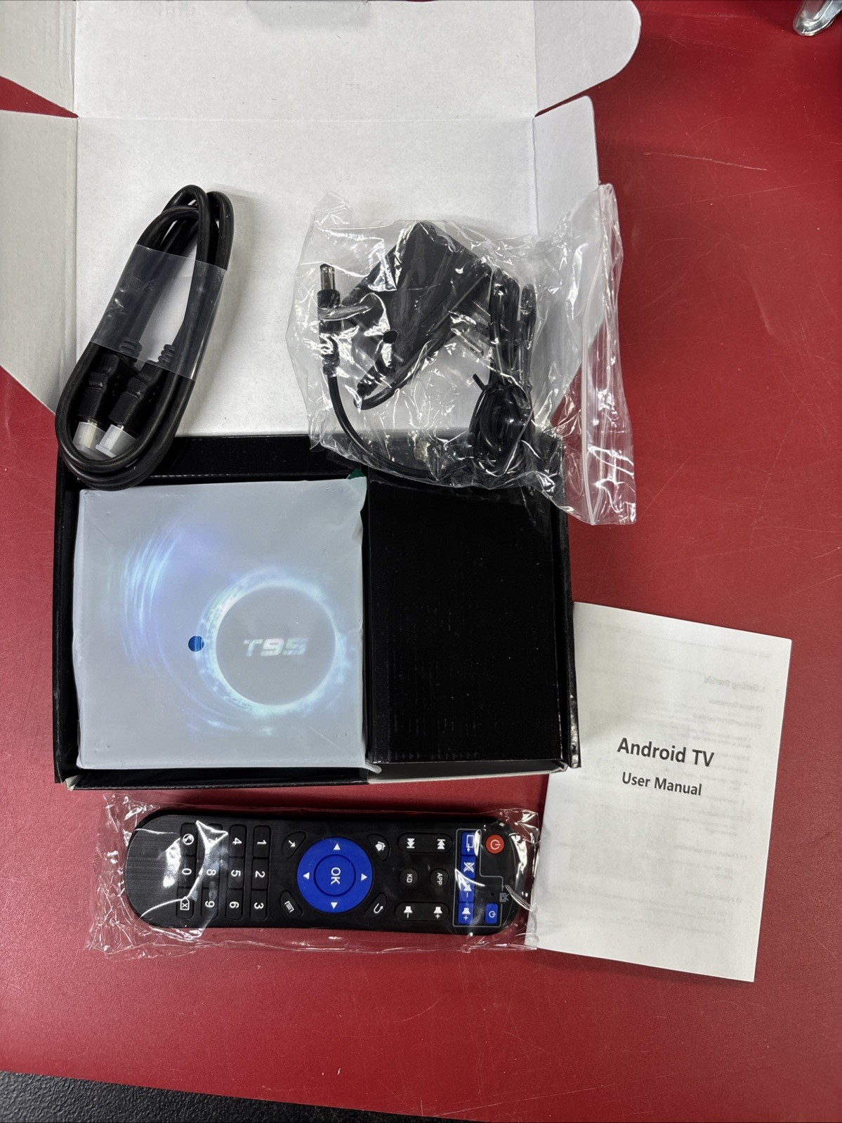 T95 6K TV BOX Android 10 CORE 2.4/5G WIFI HDMI Remote Control 2+16GB