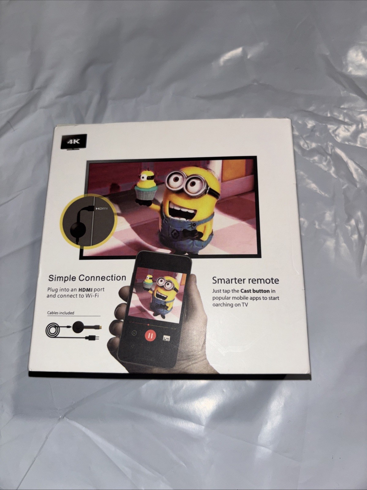 Chromecast 2nd Generation HDMI Media Video Digital Streamer Dongle 1080P HD