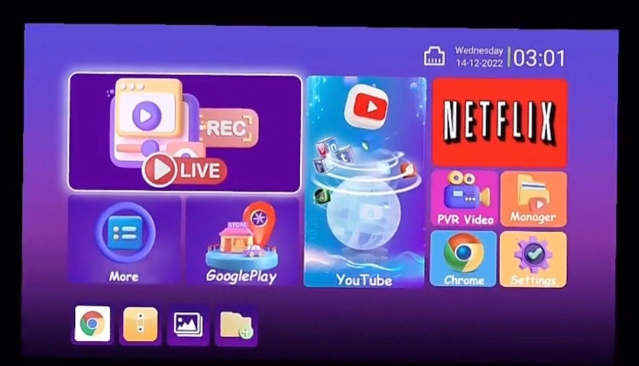 Max TV Box 2025 DUAL SYSTEM Android & Linux 4K Ultra HD TV Media Player 1 year
