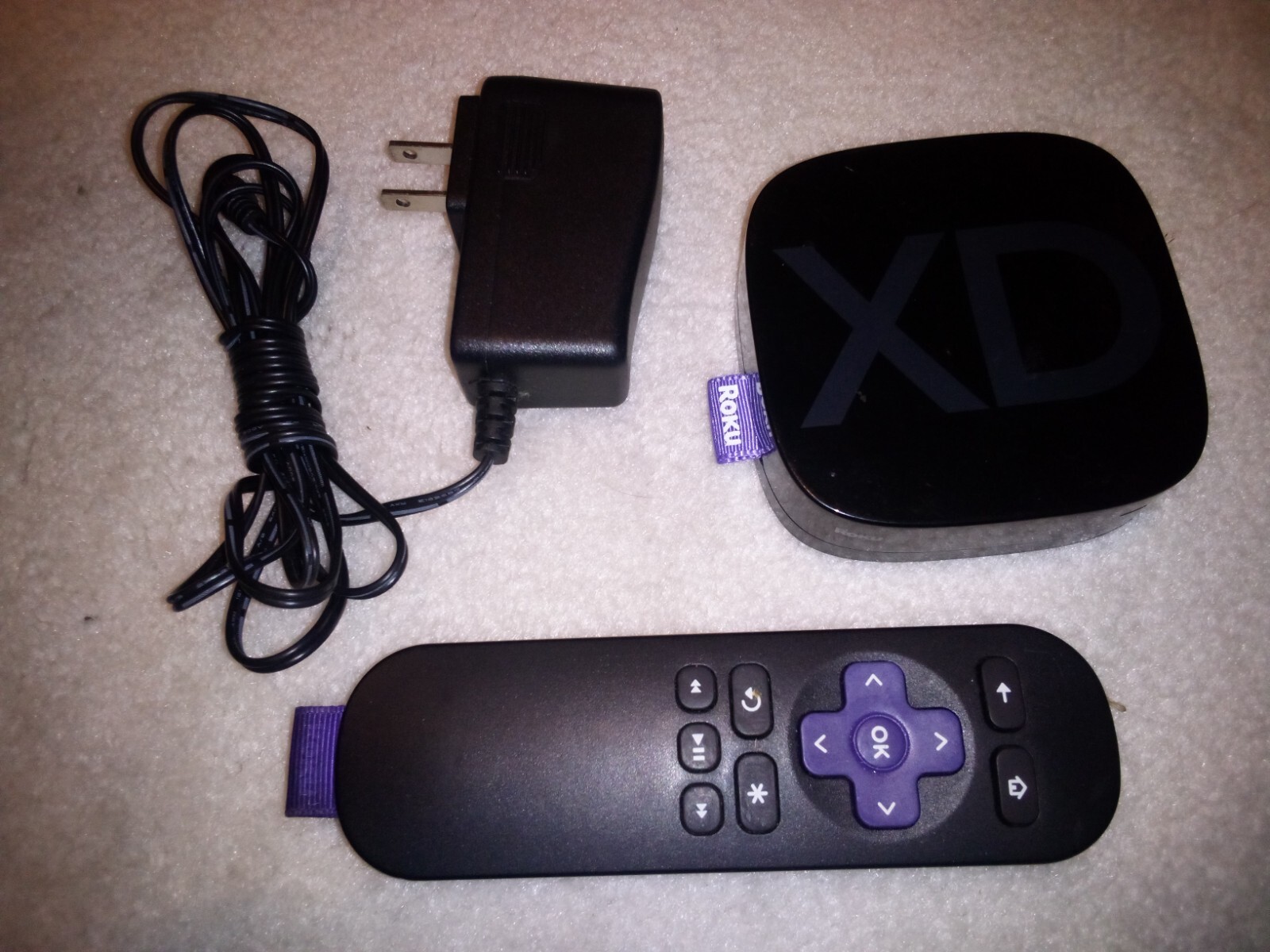 ROKU 2 XD 3050X W/ REMOTE & AC ADAPTER GOOD CONDITION SAVE $