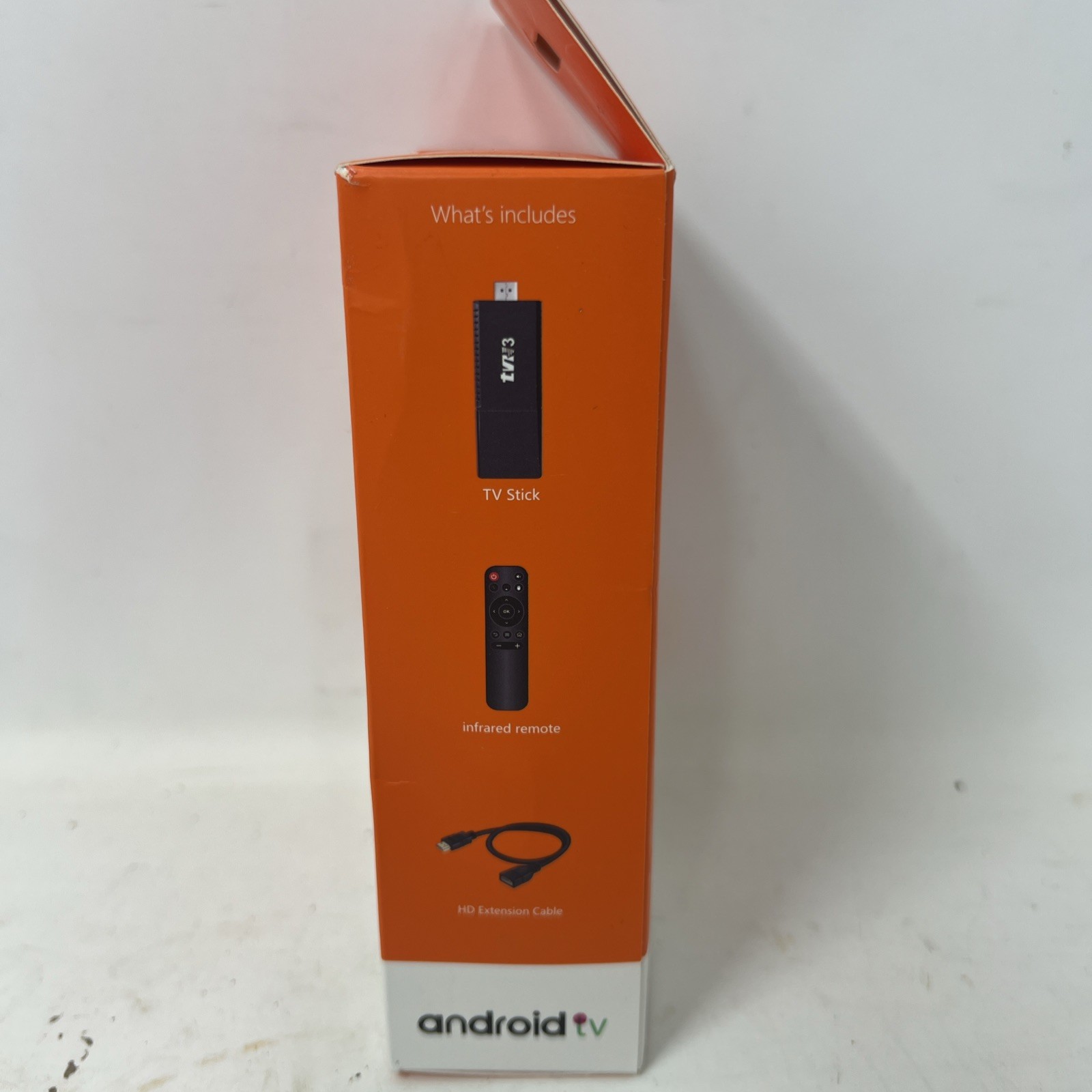 TVR3 Andriod TV Stick 8GB+128 Media Player Smart 4K TV Stick, HD2.0, Wifi
