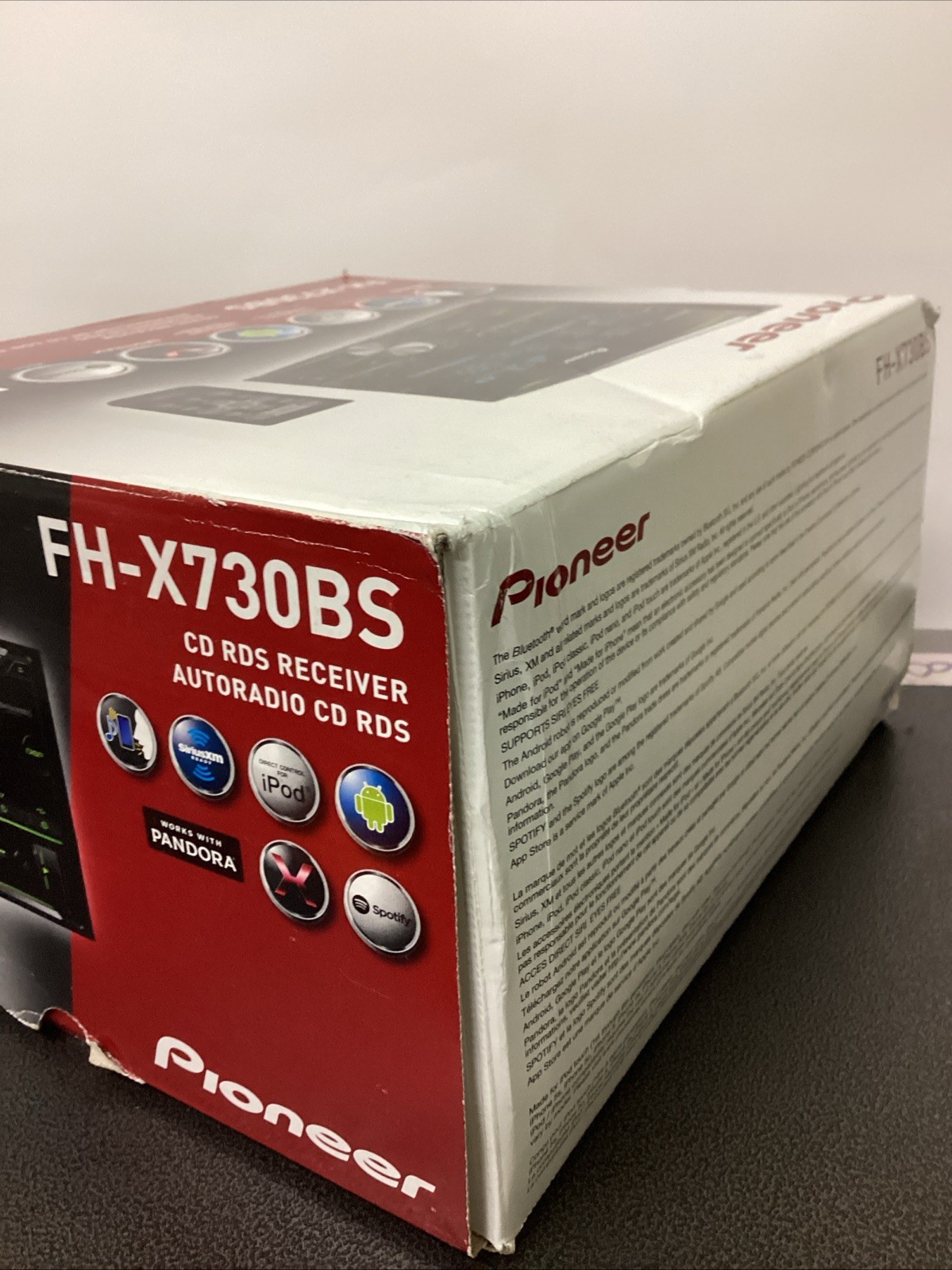NEW Pioneer FH-X730BS 2-DIN Car Audio Receiver – CD, Bluetooth