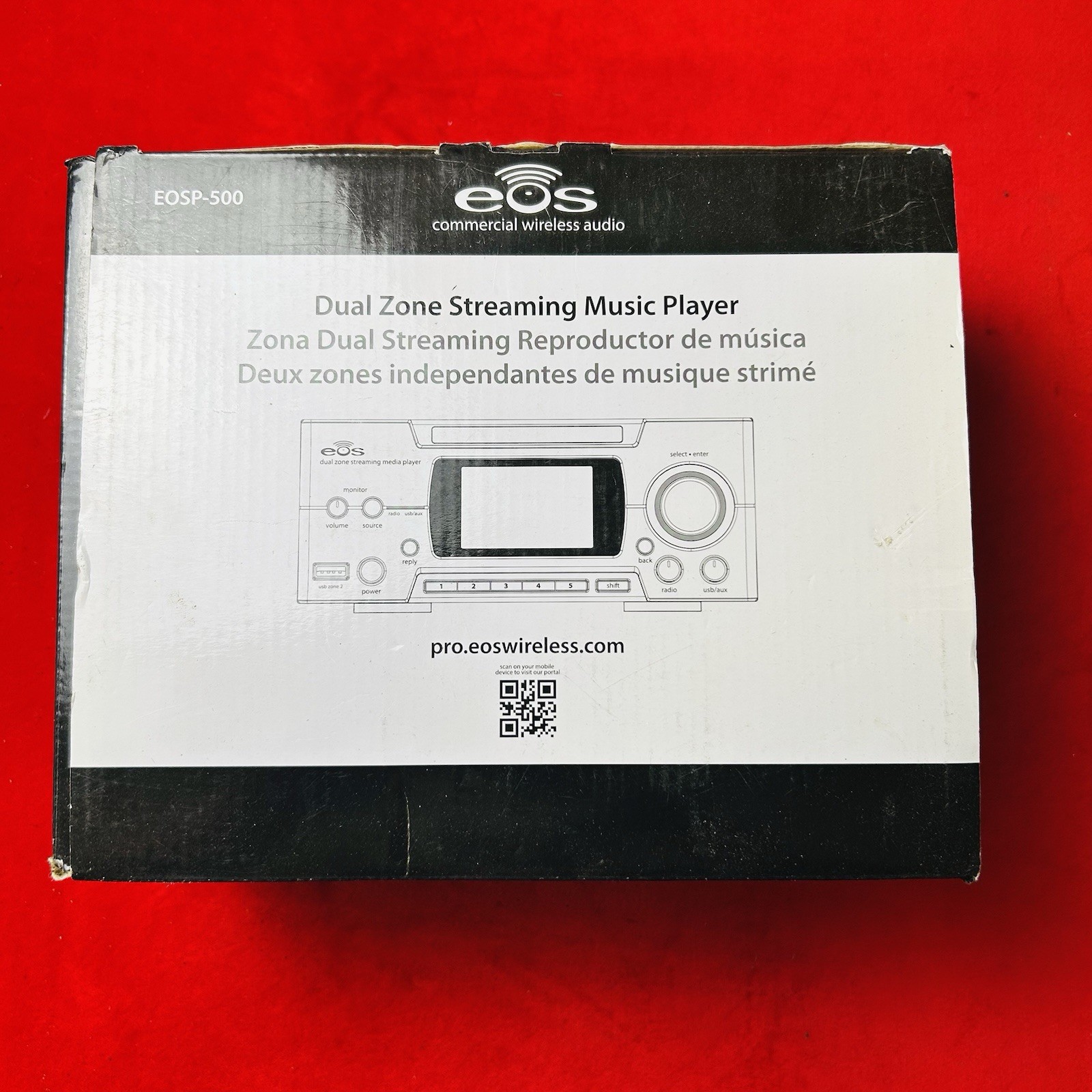Intellitouch Eos Pro Series EOSP-500 Dual Zone Commercial Streaming