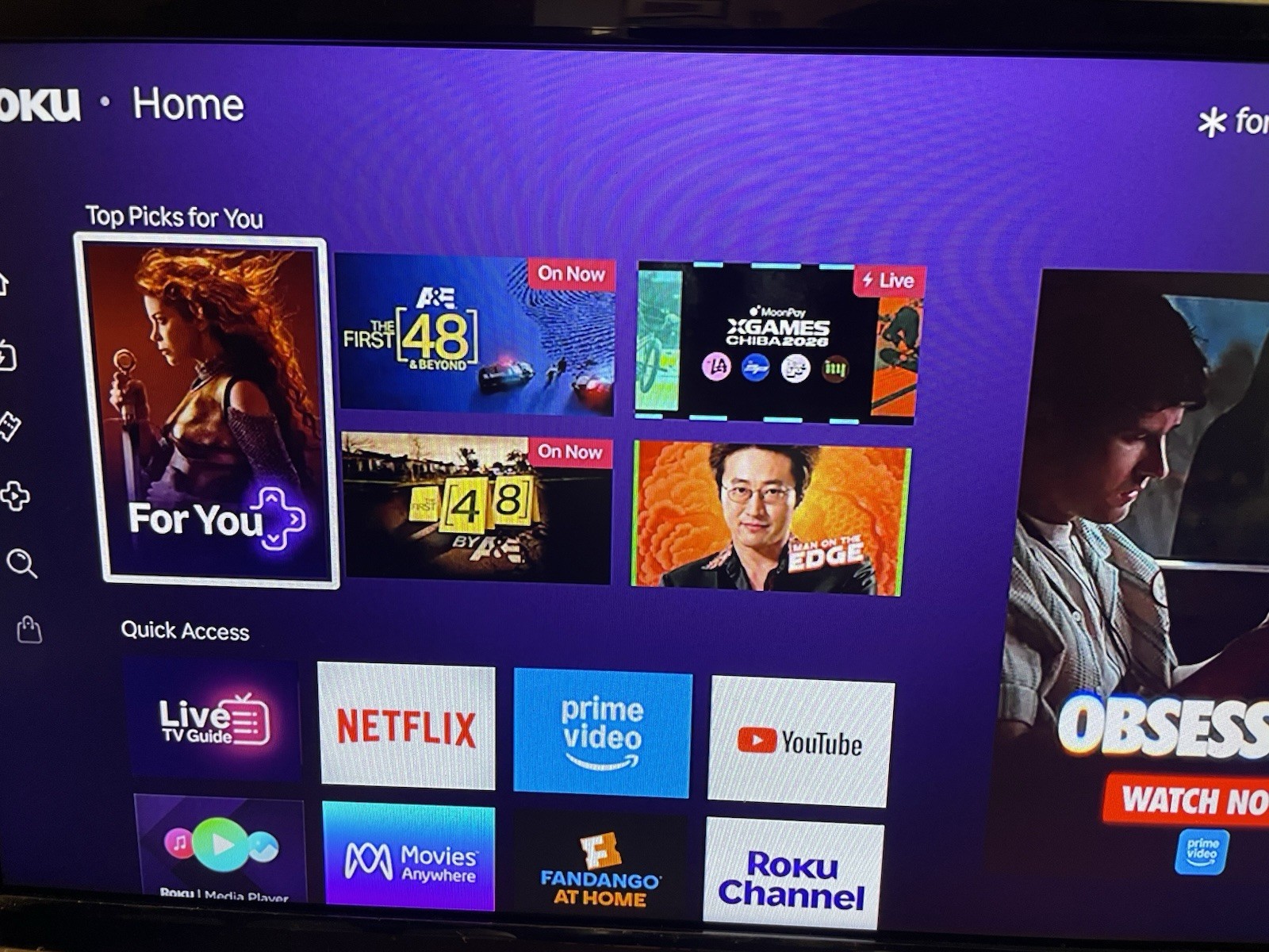 Roku 3 (3rd Generation) Media Streamer 4200X – w/ Power Cord & Remote