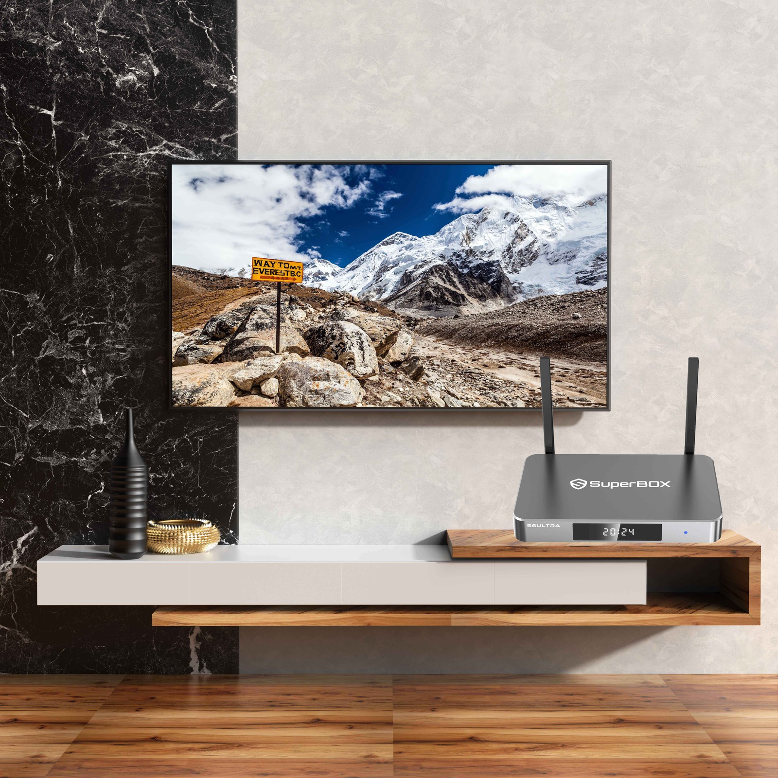 SuperBox S6 Ultra TV BOX 128GHousehold Use Authorized Reseller Can Message To Me