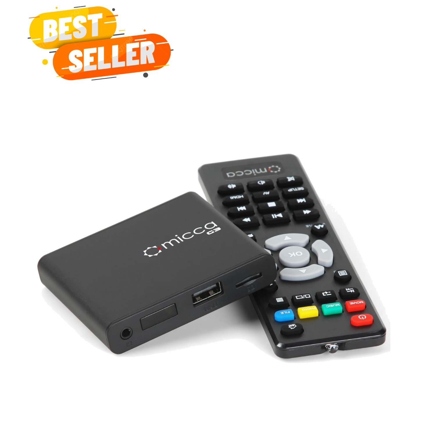 Transform Your TV with G3 2K Quad-HD Media Player – Supports USB & MicroSD