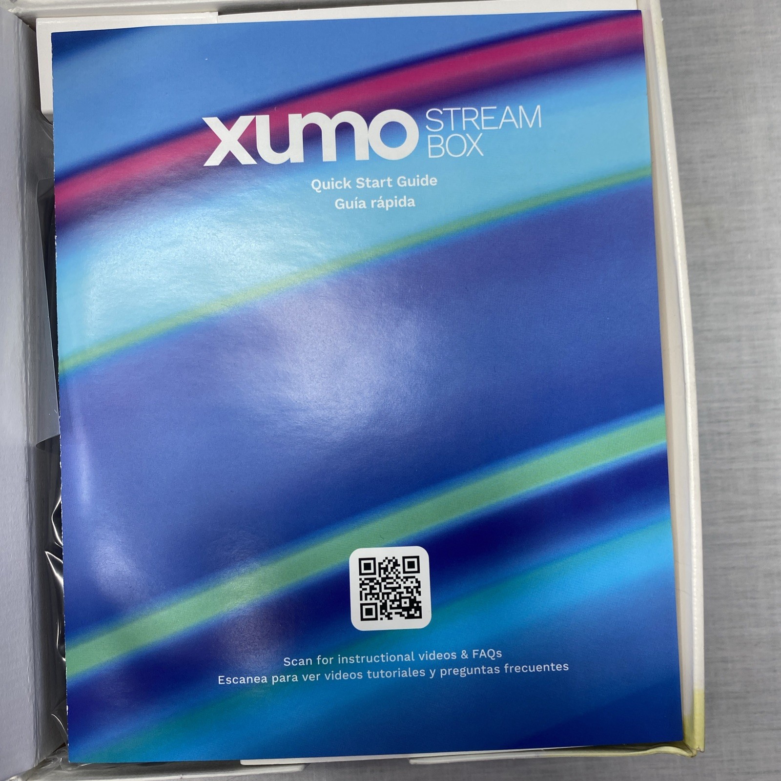 Xumo Stream Box 4k UHD Dolby Streaming Device New Opened Box