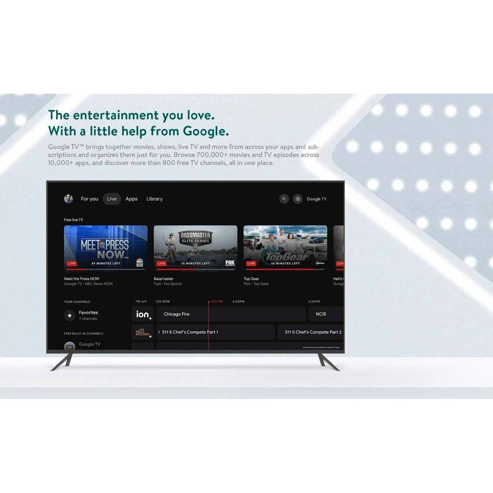 ONN Google TV 4K HD Streaming Box Voice Control Google Assistant (110125667)™