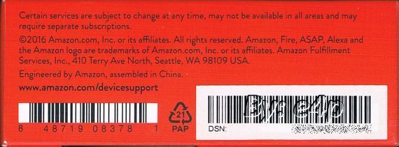 AMAZON FIRE TV STICK WITH ALEXA VOICE REMOTE 1080P MEDIA STREAMER 2ND GEN SEALED