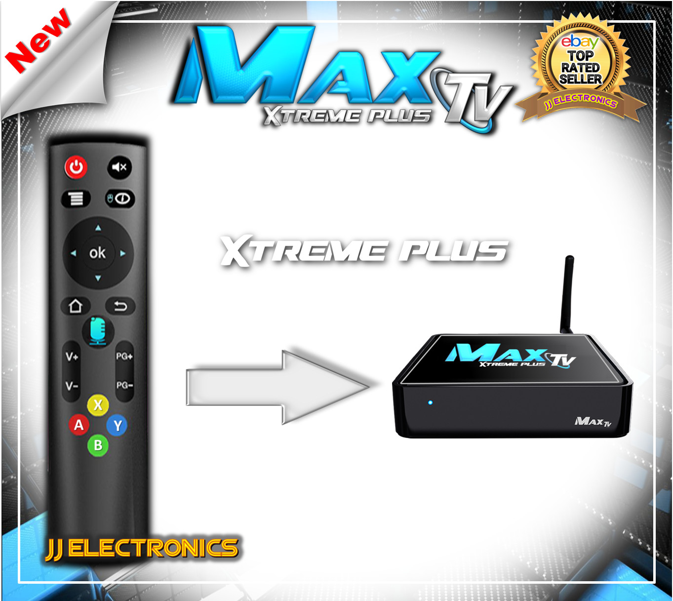 Voice Remote Control for MaxTV Xtreme Plus 5G
