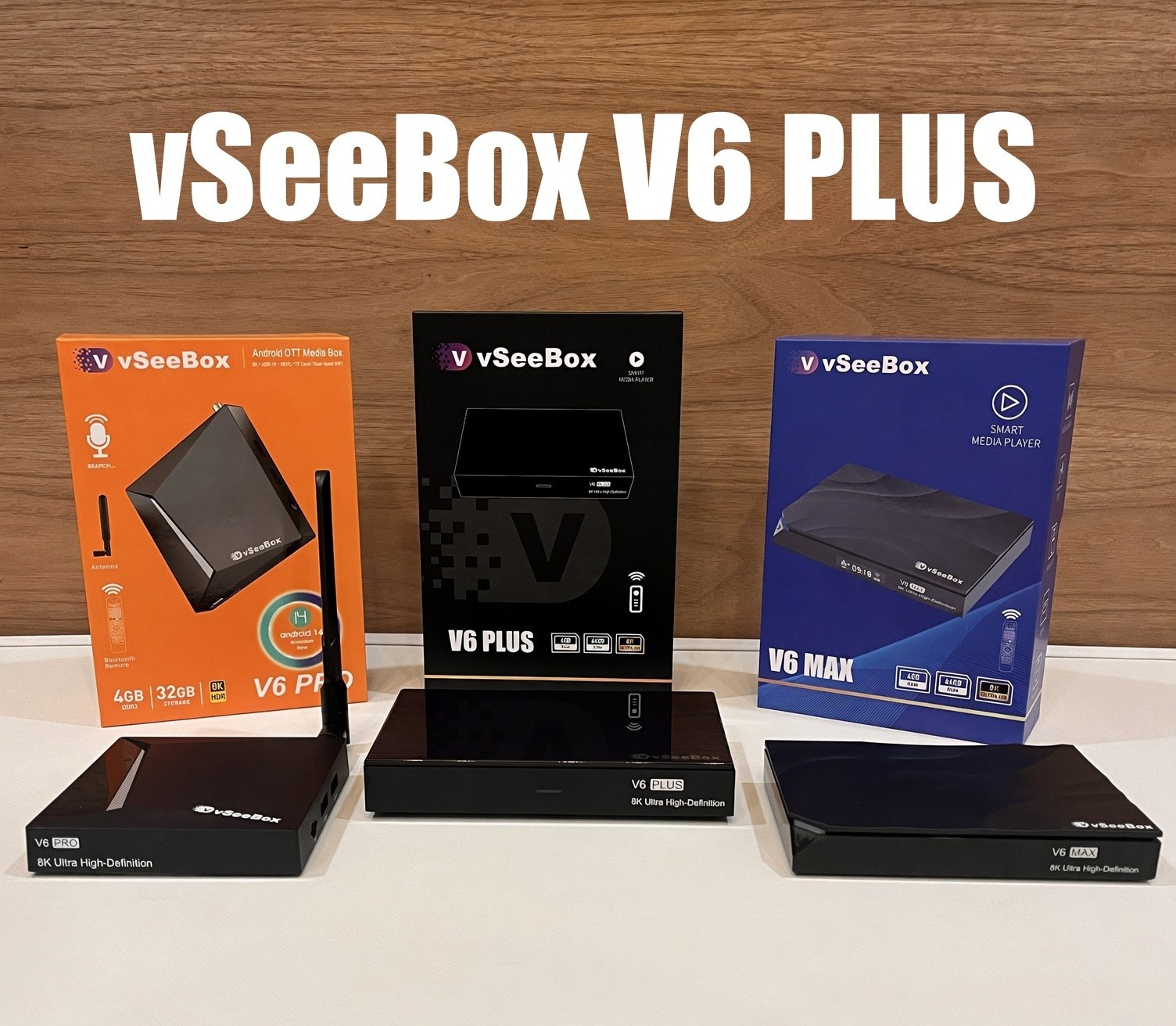 VSEEBOX V6 PLUS Media Streaming Device / Free Same Day Ship – Authorized Seller