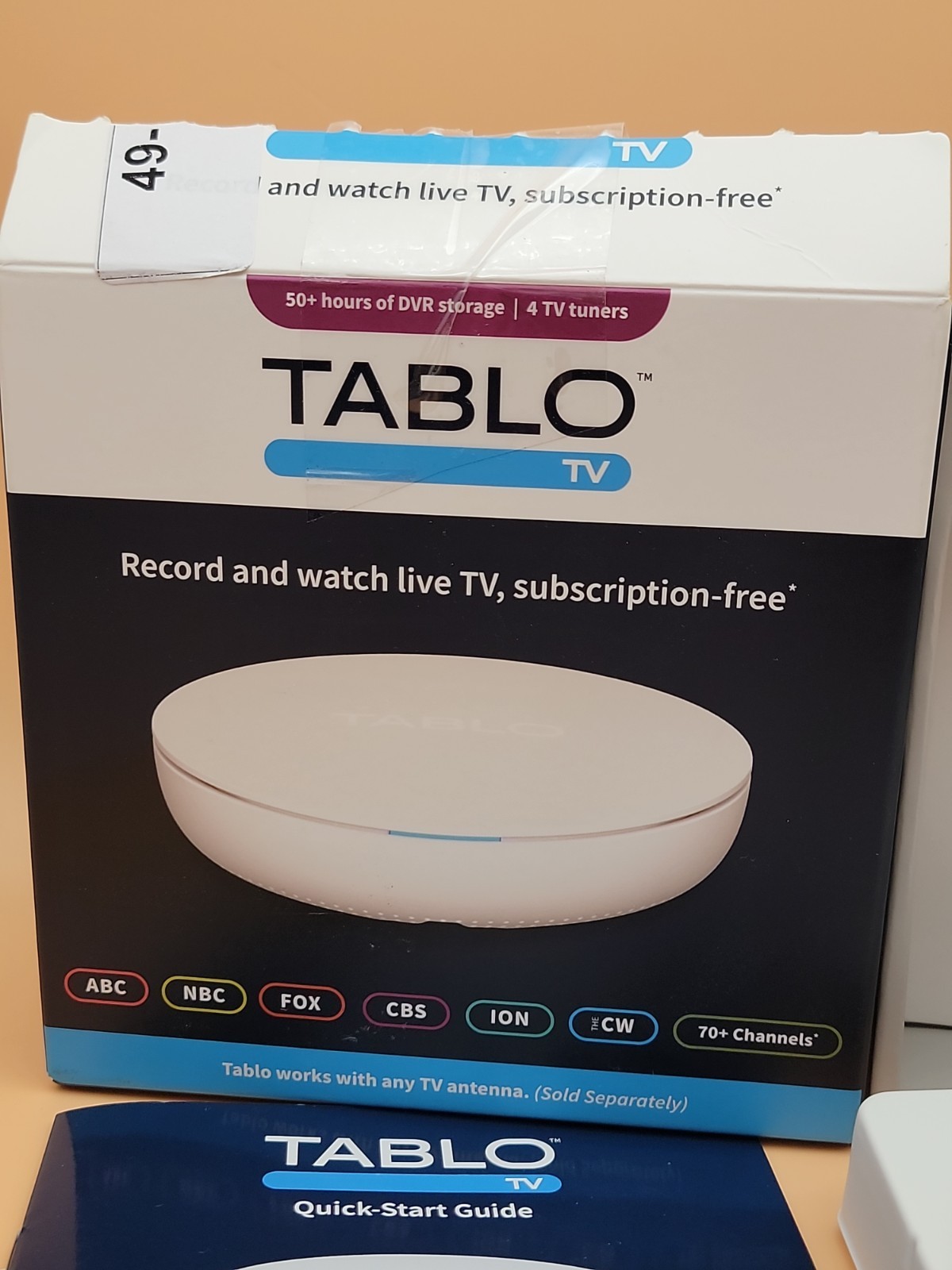 Tablo Dual Lite OTA DVR TF1284B-01-CN Digital TV Recorder open box
