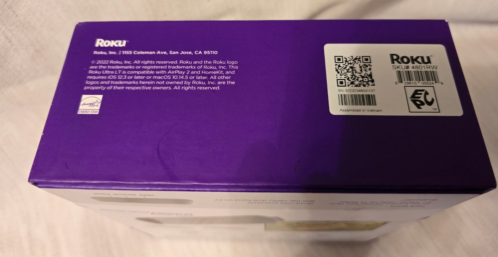 Roku Ultra LT HD/4K/HDR Dolby Vision 4-Core Streaming Media Player – new