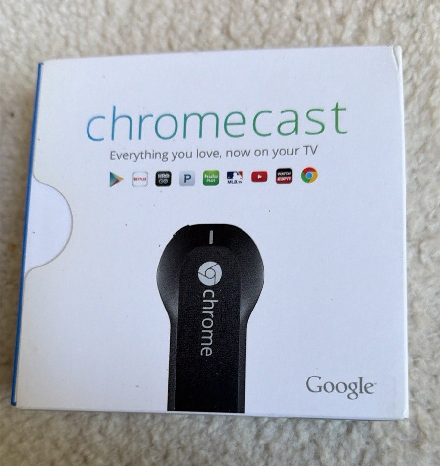 Google Chromecast Streaming Media Player – Black/White, Google Chromecast Line