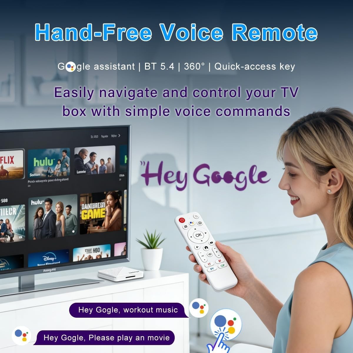 Android 14.0 TV Box 2026, H313 4K Ultra HD Streaming Device for TV with BT 5….