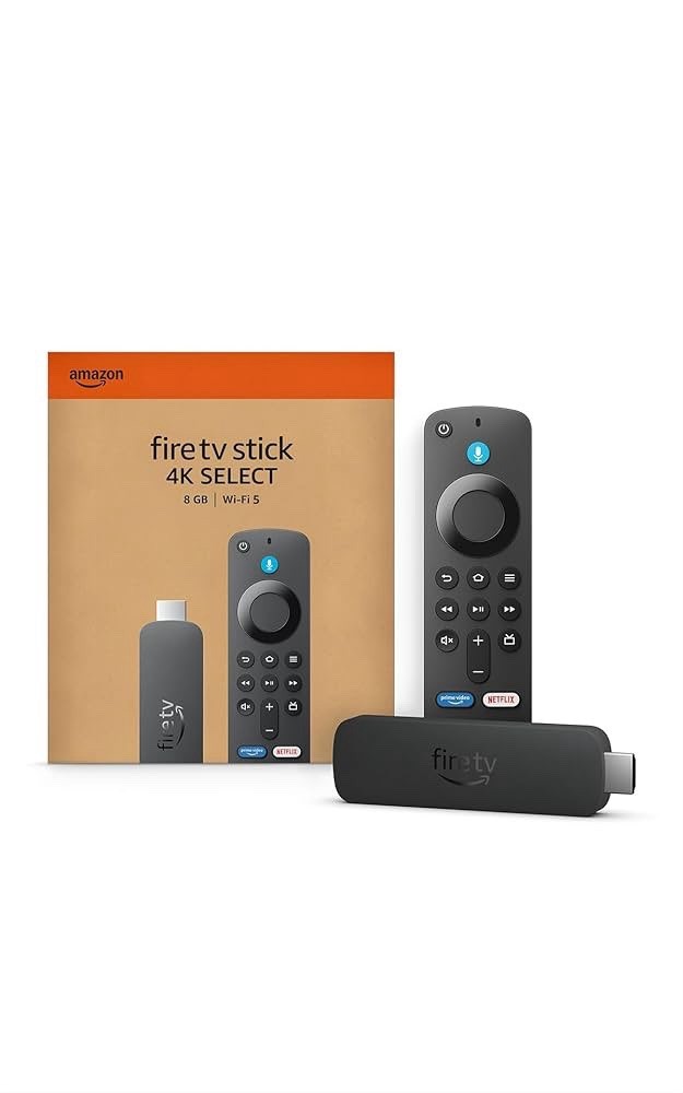 Amazon Fire TV Stick 4K Select B0C6W3D4RM Start Streaming In 4K AI-Powered NEW