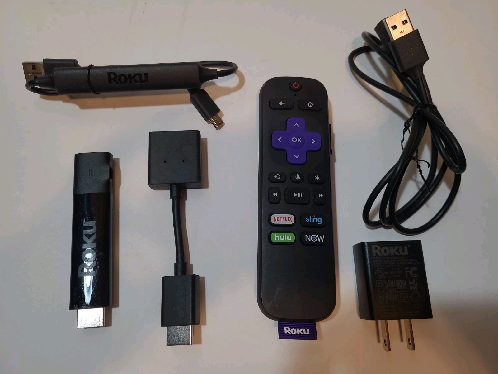 Roku Streaming Stick+ 4K HDR (8th Generation) 3810RW – Black