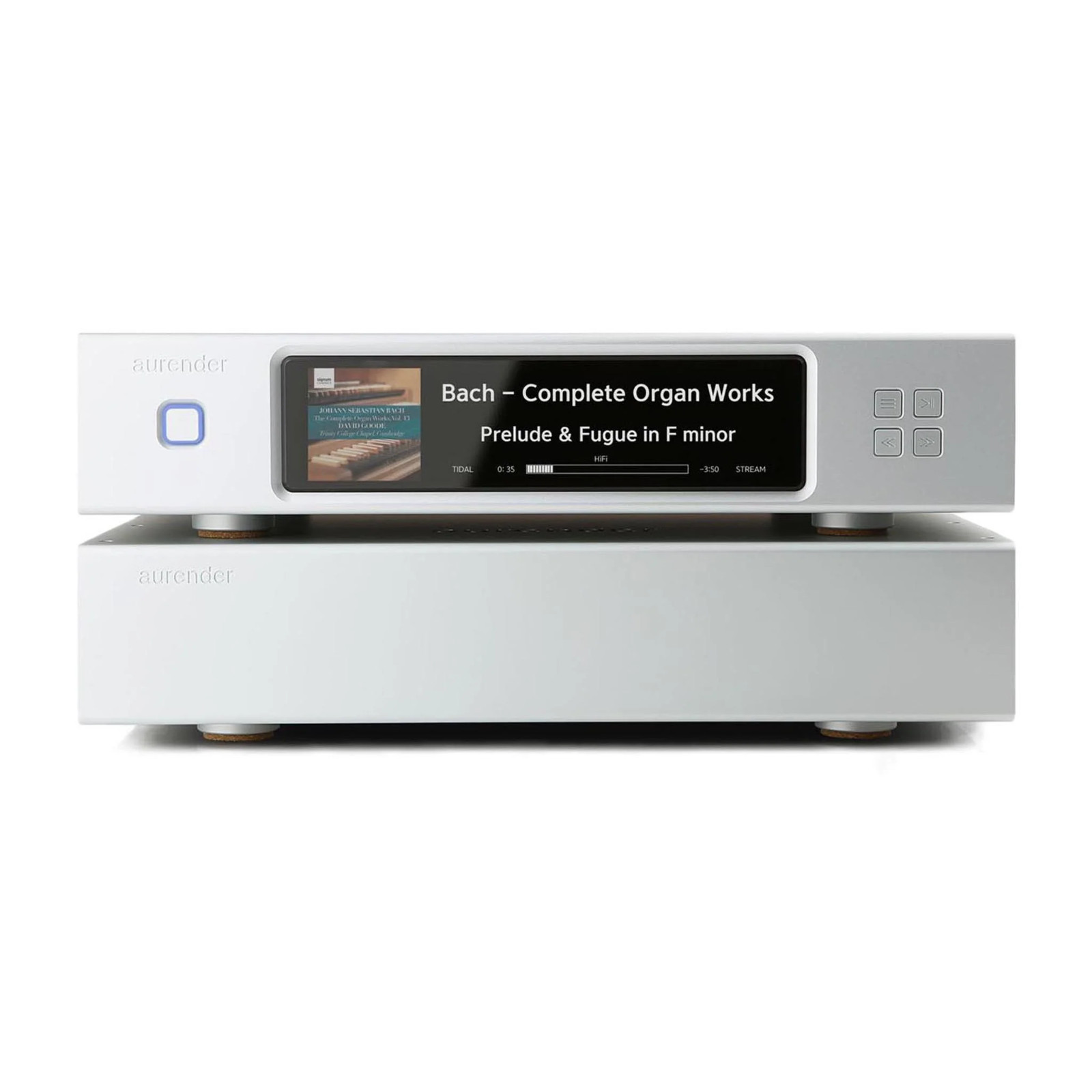 Aurender N30SA Network Streamer | Dual Chassis | 8TB SSD | Word Master Clock USA