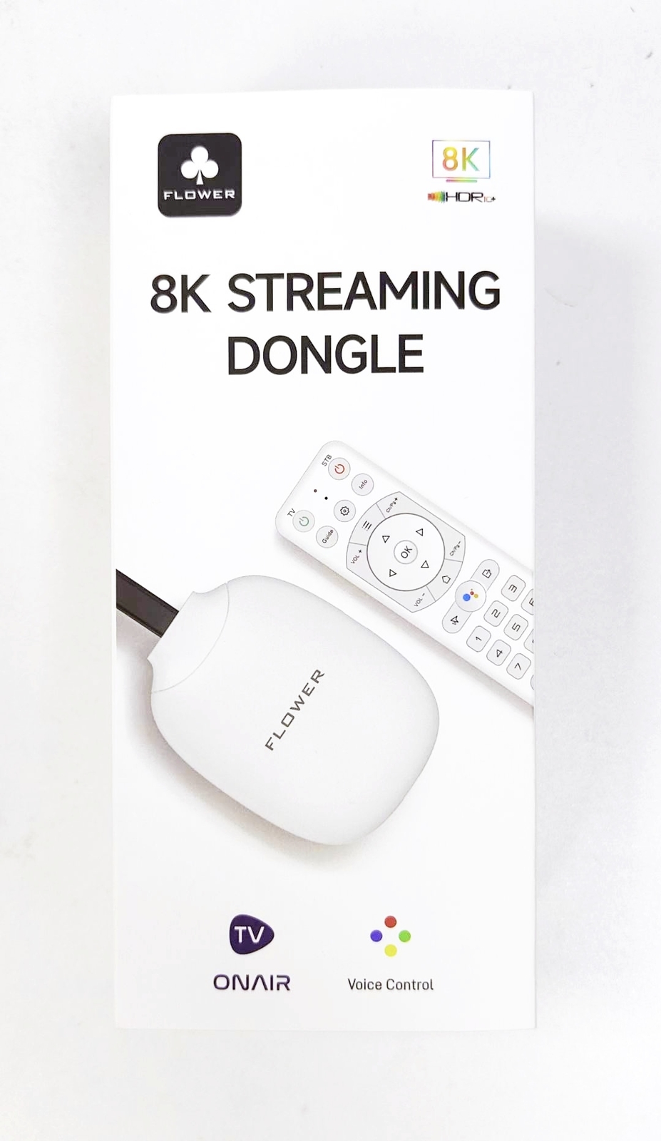 New TVPlus ACEROID FLOWER Dongle Android 11 2GB RAM 16GB ROM 8K Duo Band WIFI 5G