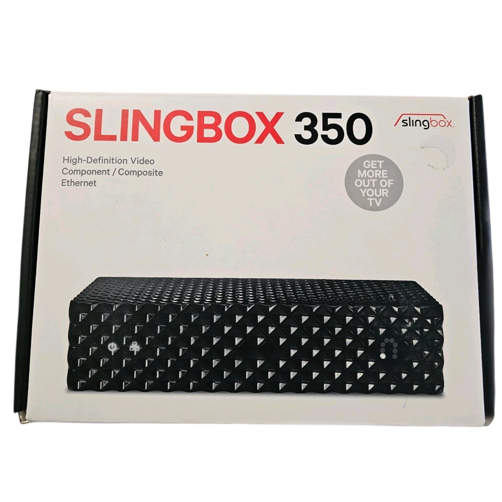 Slingbox 350 Media P{layer WATCH TV ANYWHERE Digital High Definition Video READ
