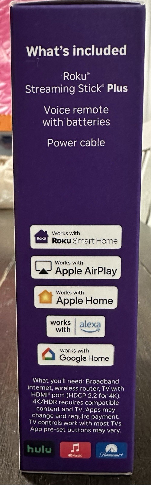 Roku streaming stick plus 4K