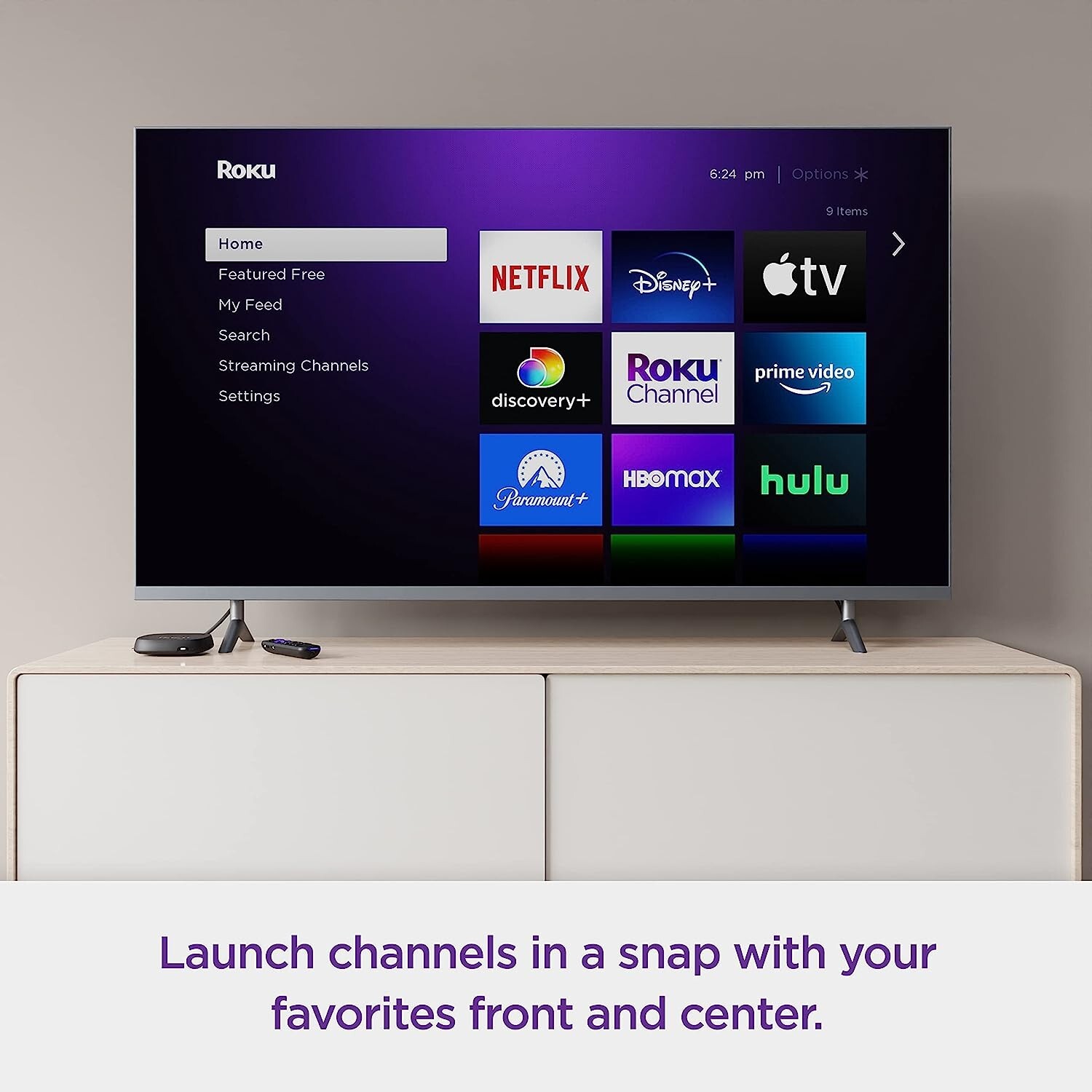 Roku Ultra 4K UHD Streaming Media Player with Voice Remote Pro – NEW