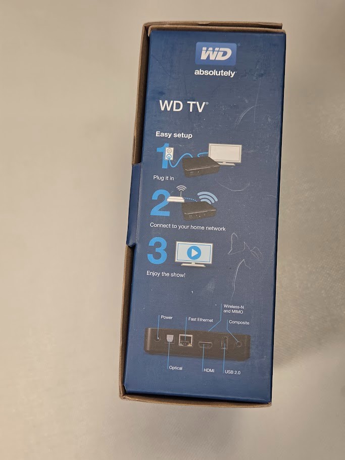 Western Digital WD TV Media Player New in Box (SD2)