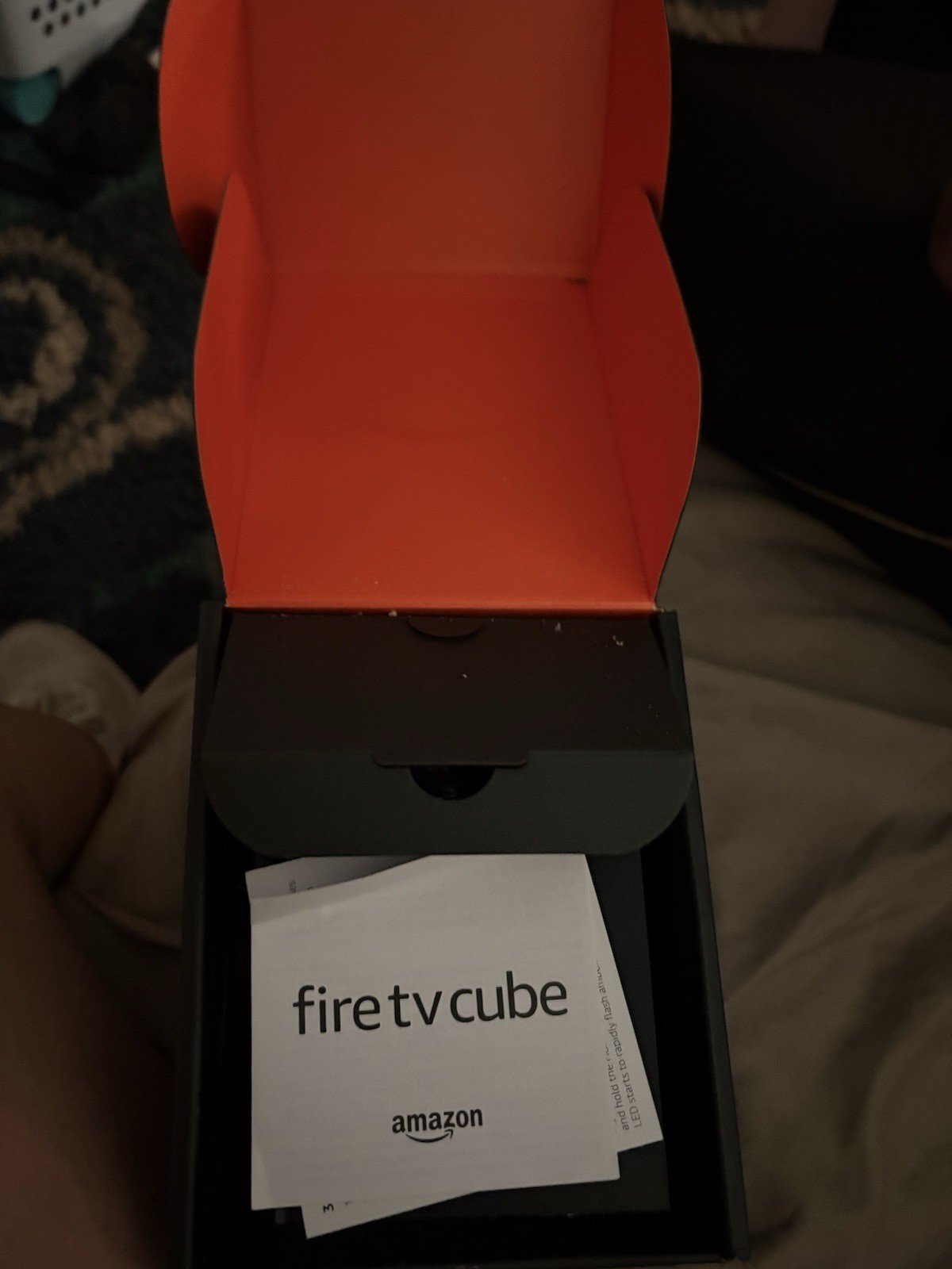 Amazon Fire TV Cube HD Digital 4K HDR Media Streamer, Far-Field Voice Control