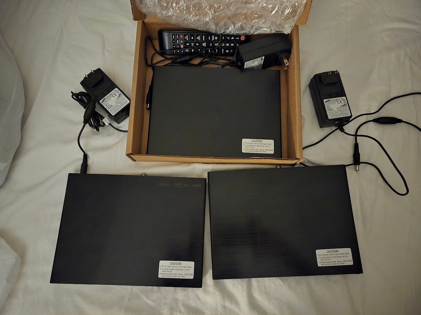 Lot of 3 Samsung GX-SM530CF Cable Card systems