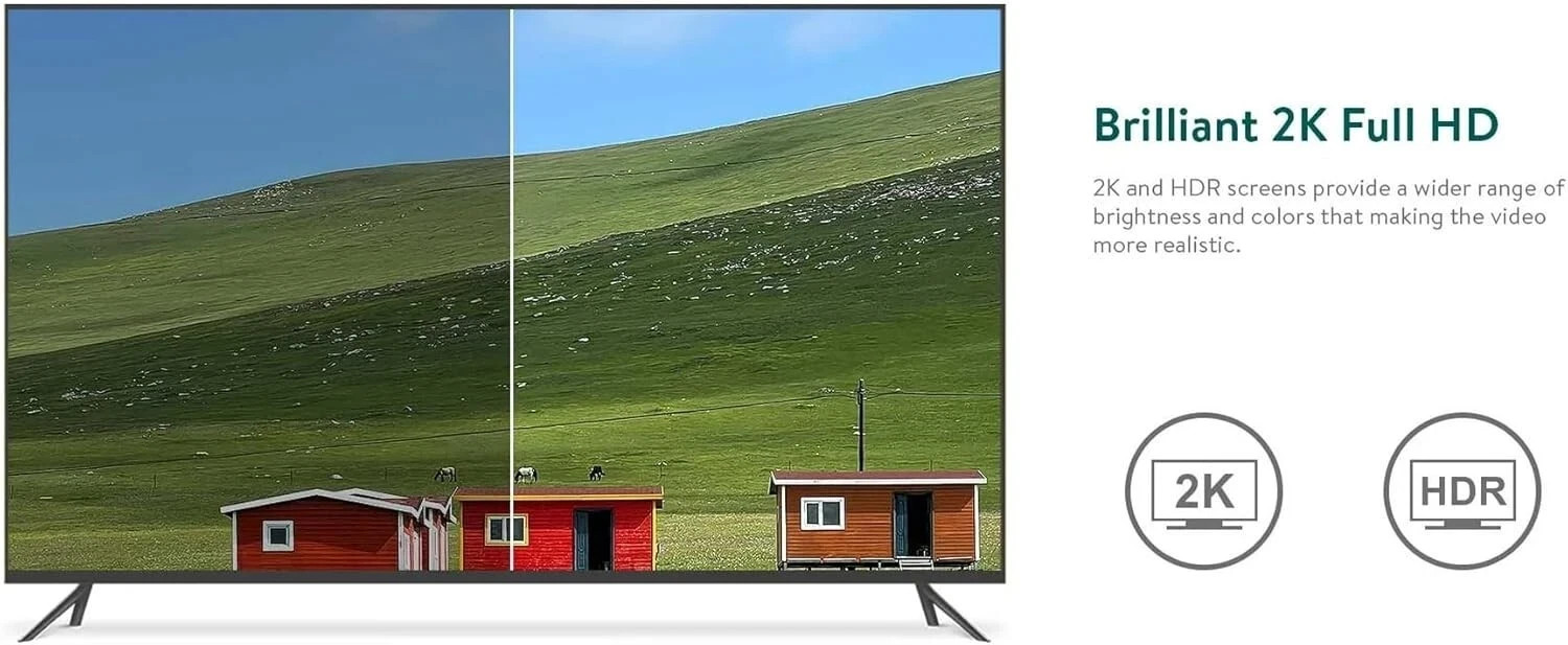 Onn Google TV Full HD Streaming Device 2K (2023 Model) (100133520) – NEW™