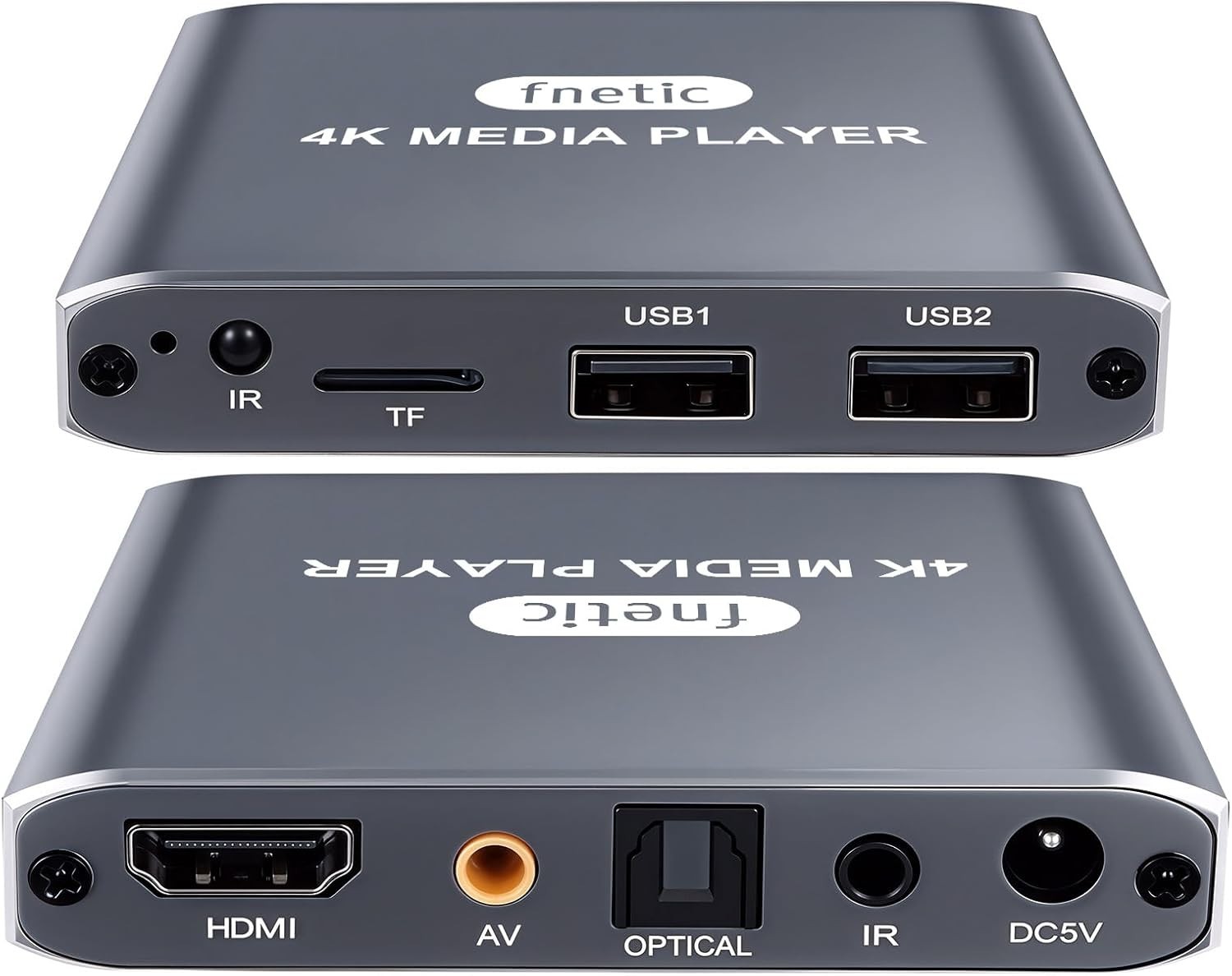 4K Digital Media Player USB Micro SD HDMI AV Looping Auto Playback H.265 HEVC TV