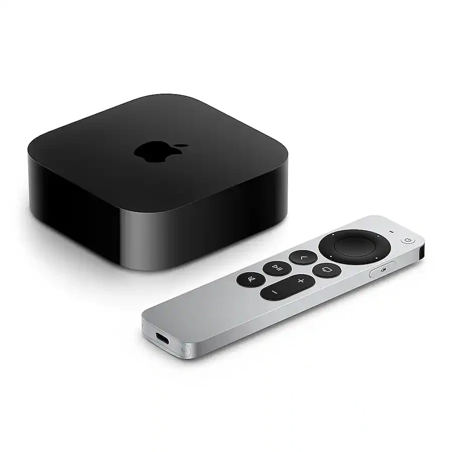 Apple TV 4K 3rd Gen. 128GB Media Streamer – Black, Wi-Fi + Ethernet