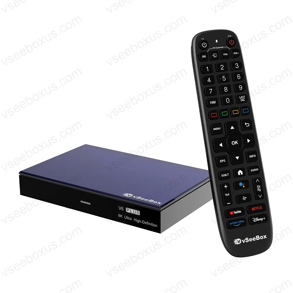 VSeeBox V6 Plus – Authorized US Distributor Free Same Day Shipping
