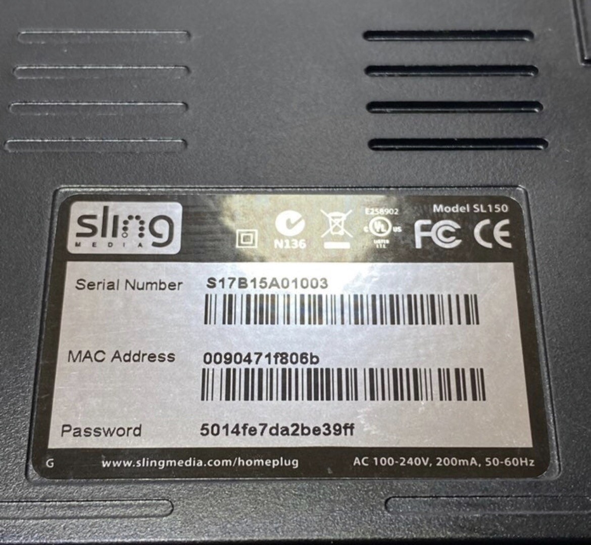 Sling Media SL200-100 SlingLink TURBO