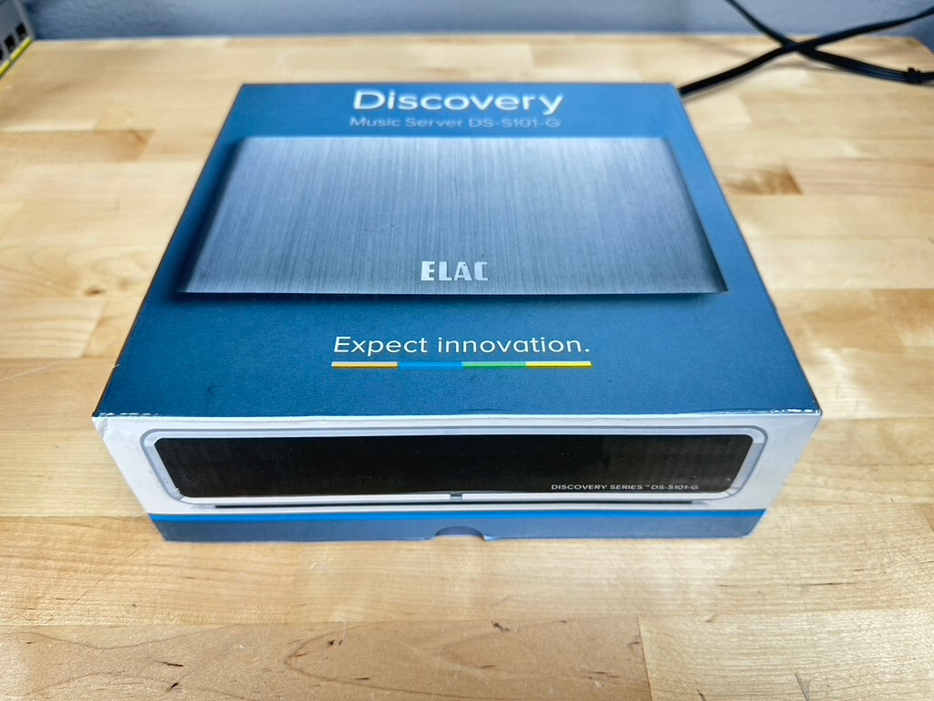 ELAC DS-S101-G Discovery Series Home Music Server Digital Audio Wi-Fi NEW!