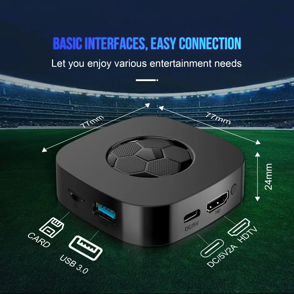 Android 16 T1 Ultra 8K Smart TV Box RK3518 8GB+128GB Media PlayerDual WiFi