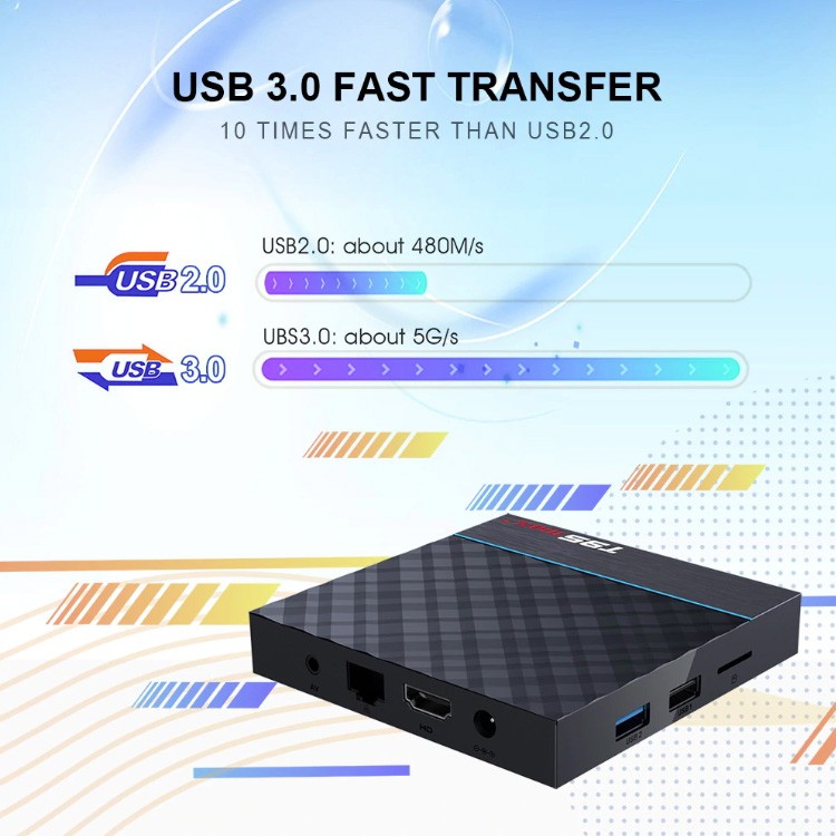 Lot 10 T95 MAX+ Amlogic S905-X3 8K HDR 4GB DDR3 Android 9.0 Dual WiFi TV Box