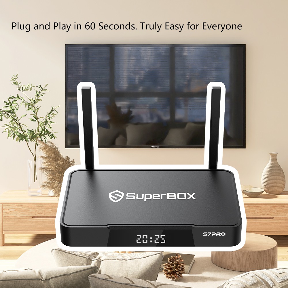 SuperBox S6 Pro TV BOX Speech Control Speech Control Same-Day Shipment Text Me