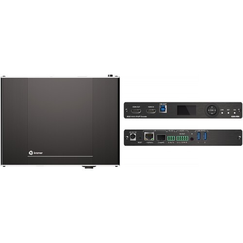 Kramer KDS-17EN-SW2 4K60 AVoIP Switcher Encoder Dante USB-C