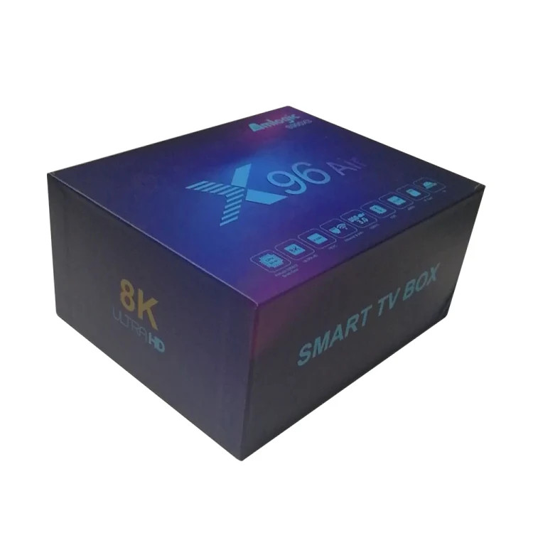 X96 Air 8K Smart TV BOX Android 9.0 Media Player with Remote Control, Quad-core