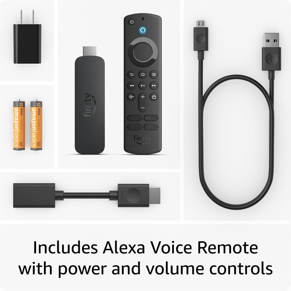 New Amazon Fire TV Stick 4K 2ndGen Ultra HD TV Remote Alexa Voice Control