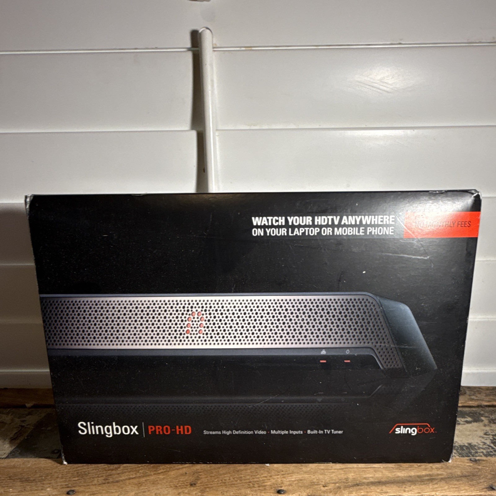Slingbox PRO-HD Media Streamer HDTV Ethernet USB – No Power Cord UNTESTED